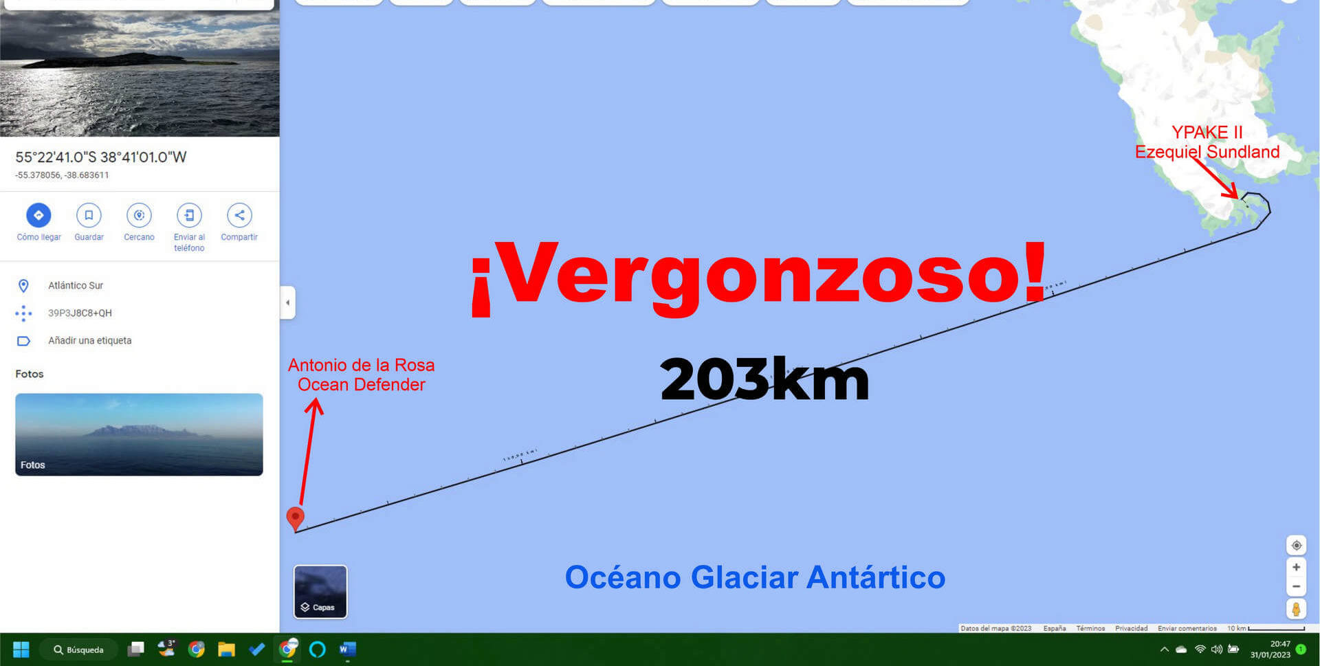 Distancia al Ypake II de Ezequiel Sundland